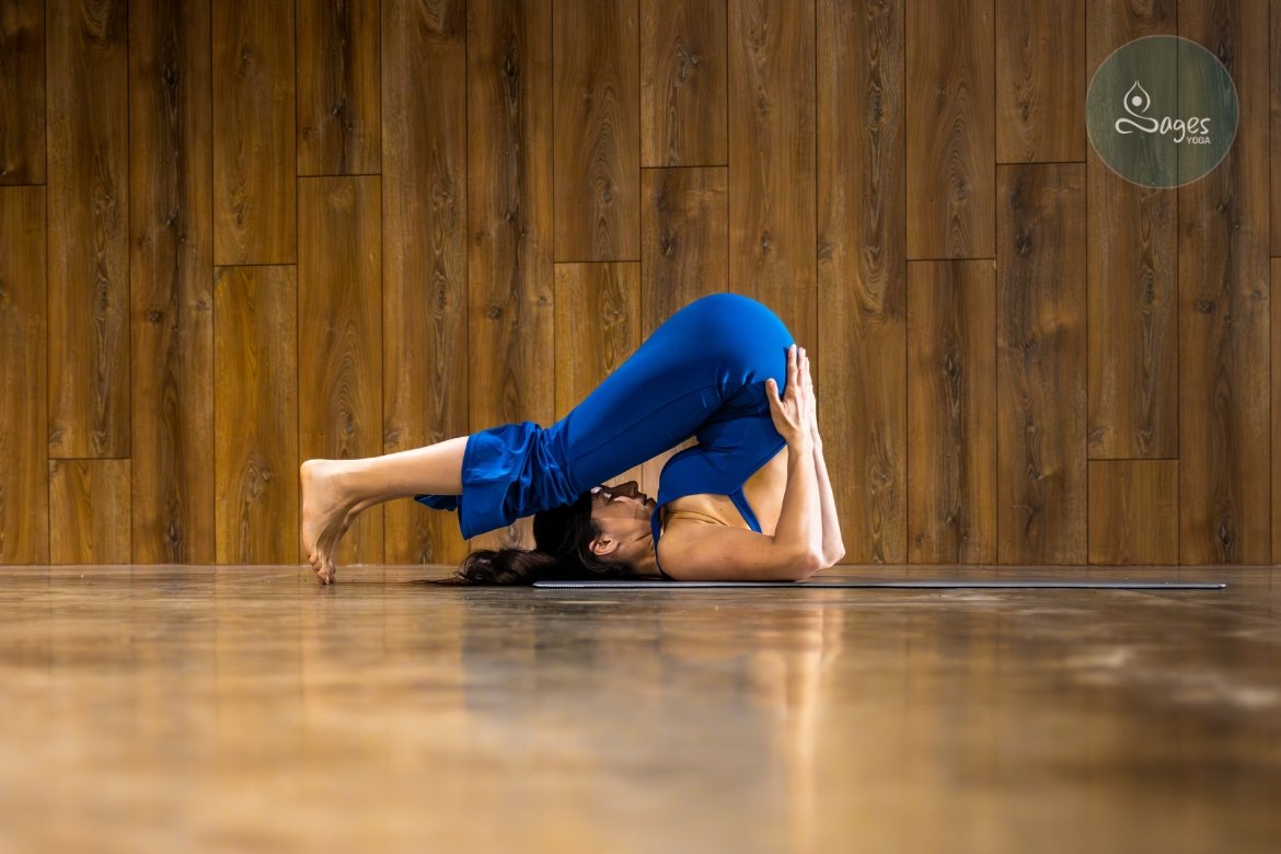 Halsana Yoga Pose